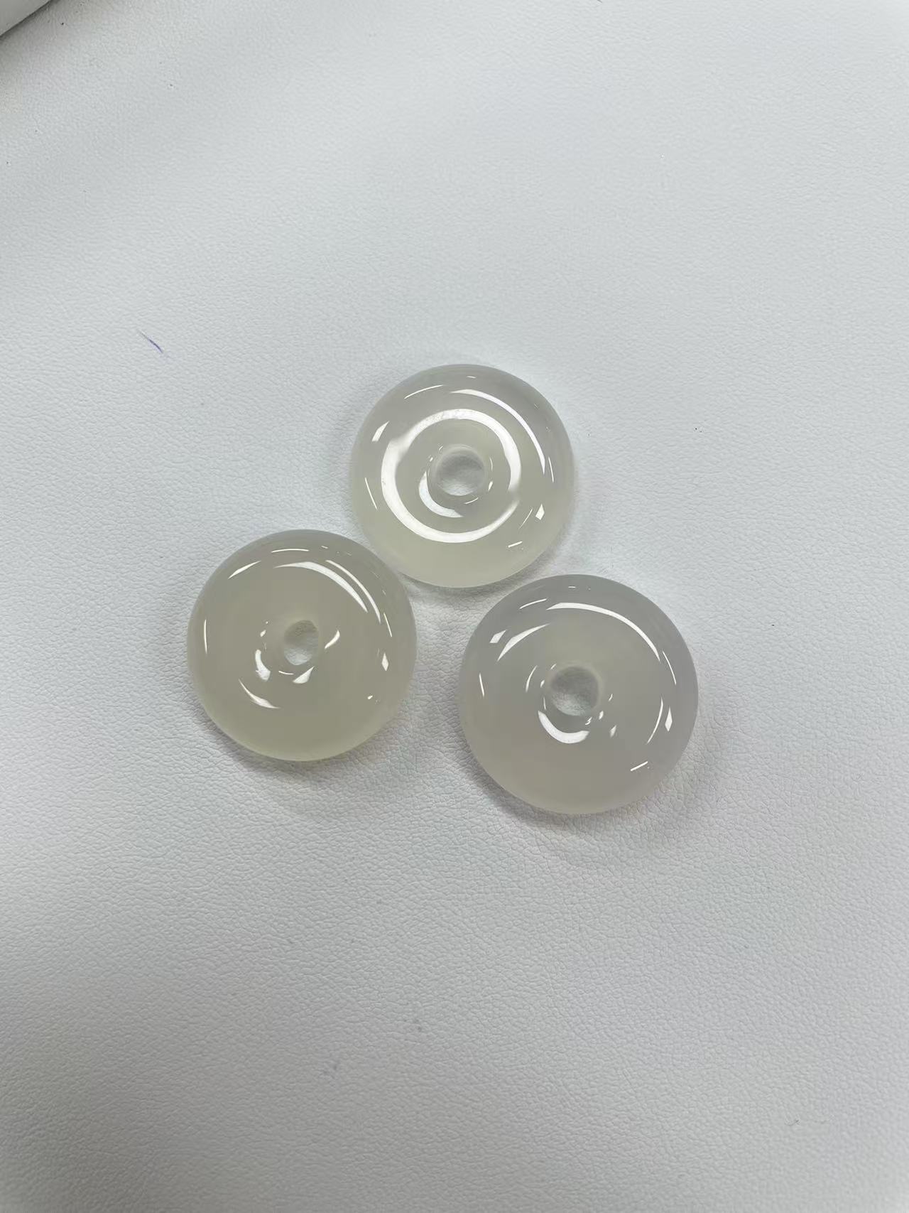 优选冰冰玛瑙大平安扣吊坠多样性拍一发一