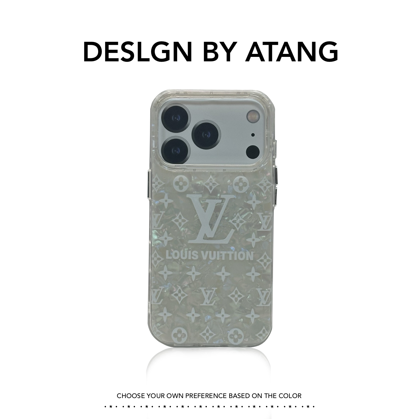 贝壳纹iphone17promax手机壳潮牌苹果16/15全包防摔14/13老花适用