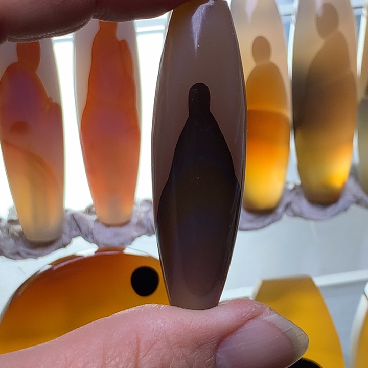 玛瑙/玉髓颈饰未镶嵌144