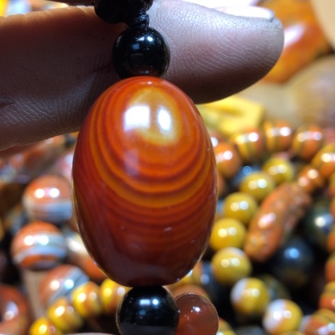 玛瑙/玉髓手链合金用****7