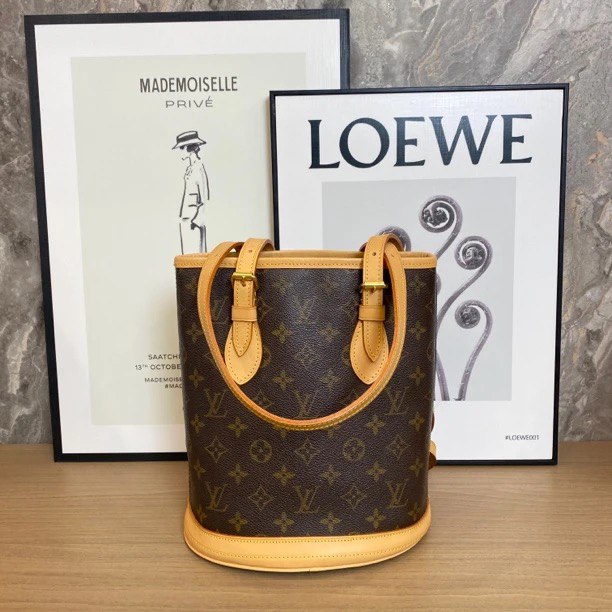 修复品LouisVuitton /路易威登 C027/LV小水桶单肩包