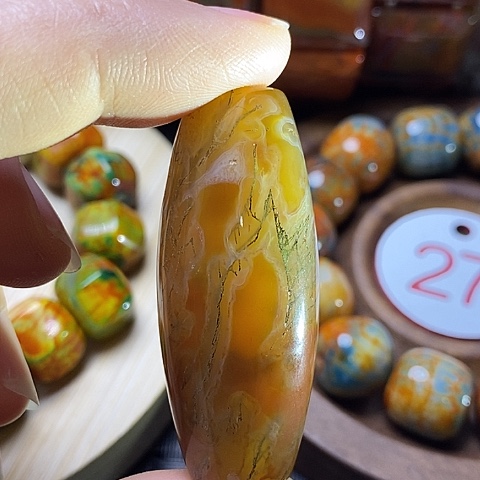 未镶嵌颈饰玛瑙/玉髓潓*