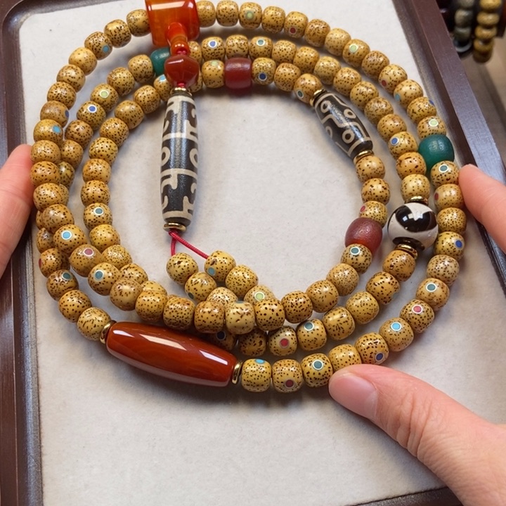 菩提吊坠未镶嵌星月菩提子