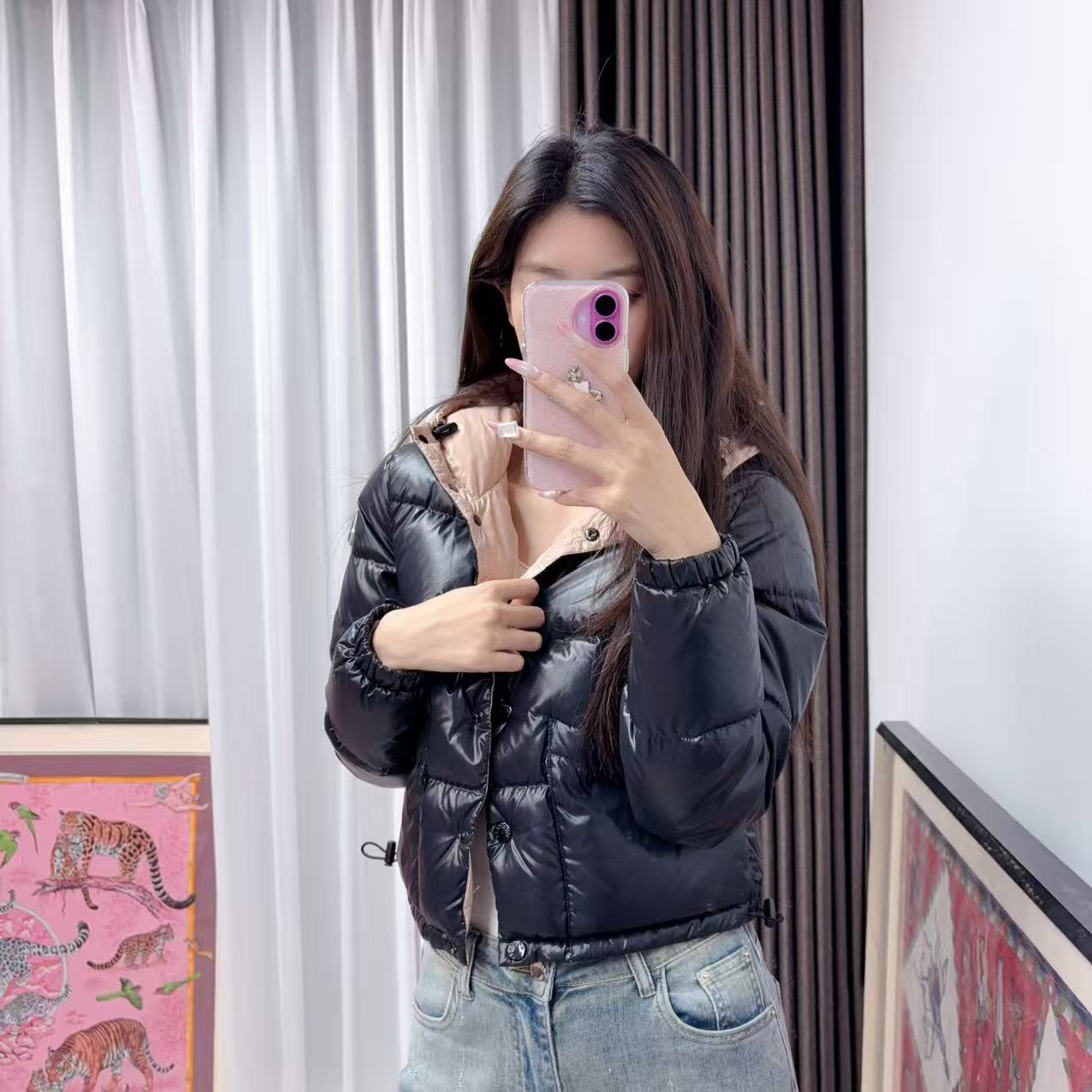 95新 MONCLER 麦殿/短款羽绒服尺码0/251124ZYLHX01