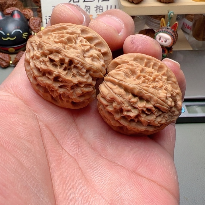 文玩核桃吊坠37野牛