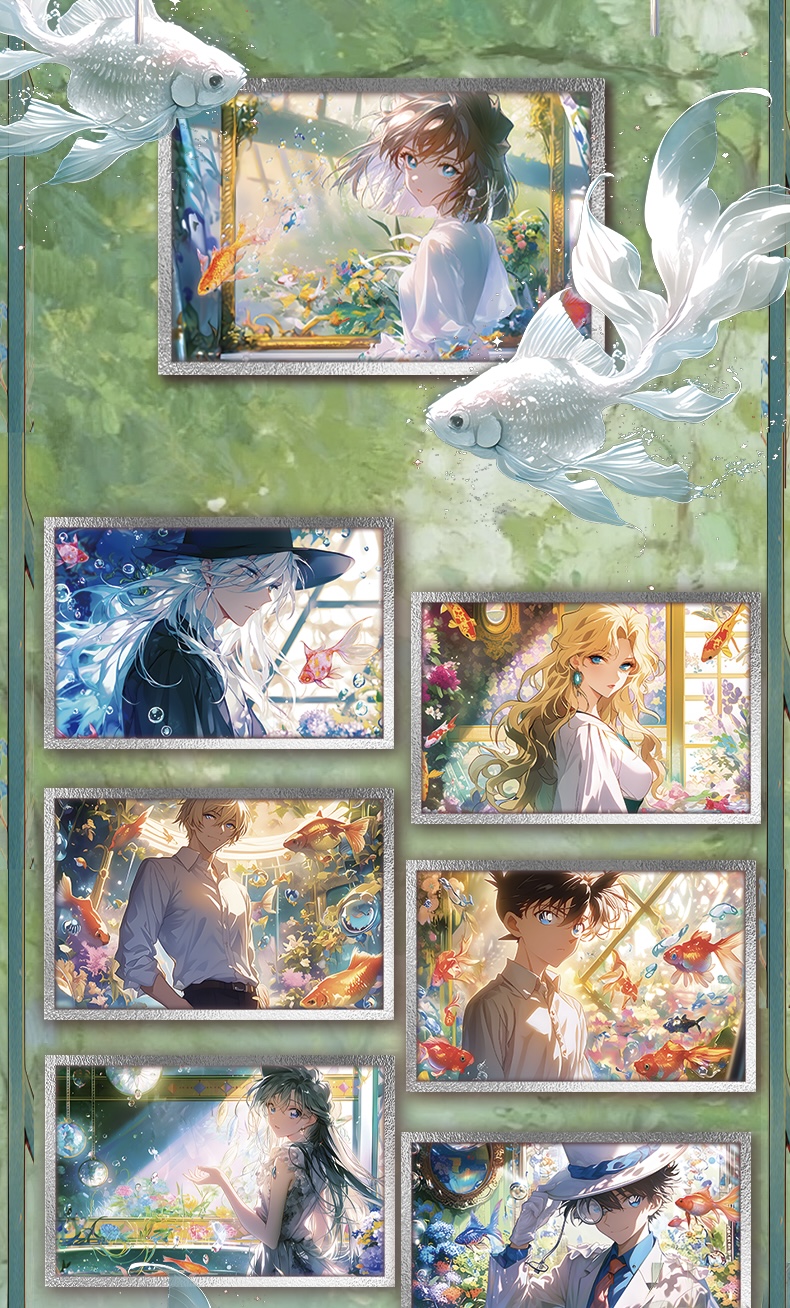 【玩法专区】艺游创想《名侦探柯南》亚克力色纸「笔墨执青」（默认代拆）