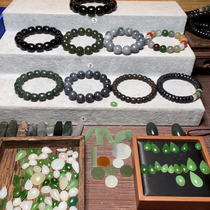 和田玉手串99.666.999.未镶嵌