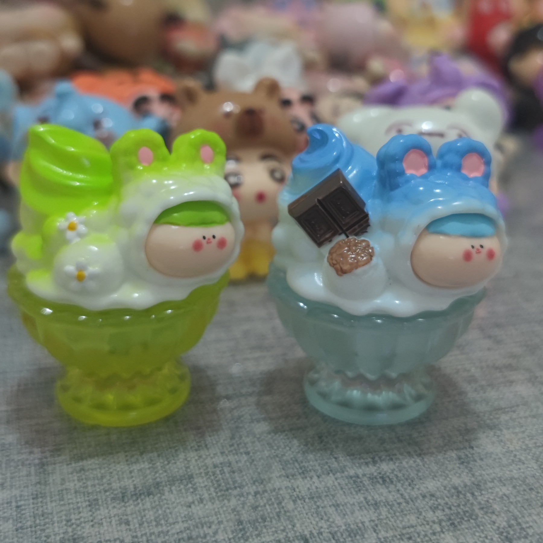 树脂萌粒可爱创意桌面装饰品