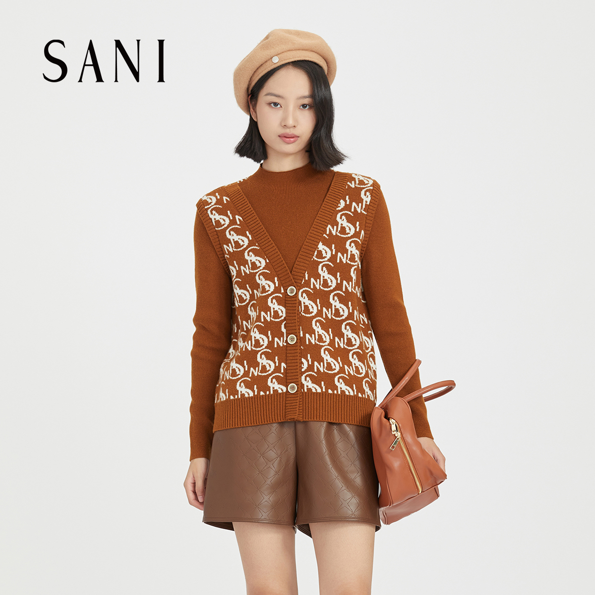 SANISANI秋冬毛衣27D111MY0154