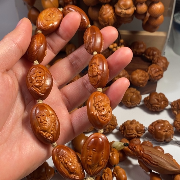 橄榄核手串/手链传*罗汉