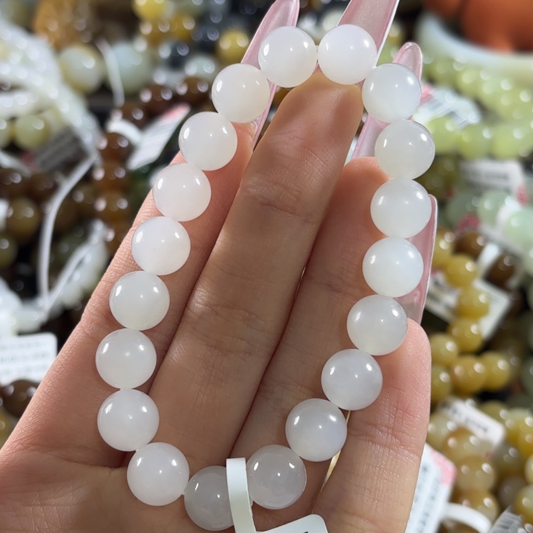 和田玉未镶嵌手链277