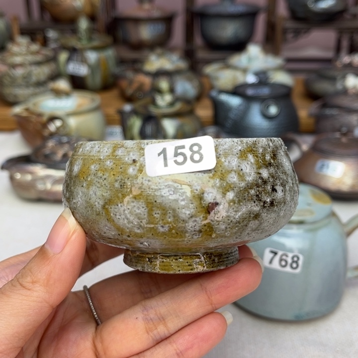 壶裸柴烧陶瓷茶具