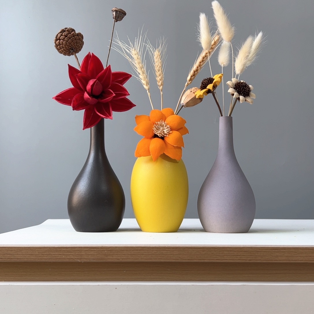 瓶花瓶带花高度20-30厘米左右