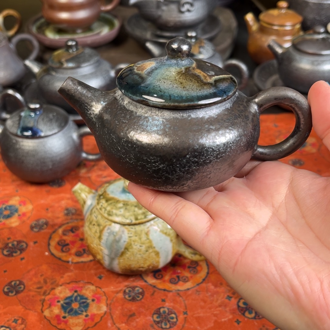生***柴烧茶器柴烧茶器