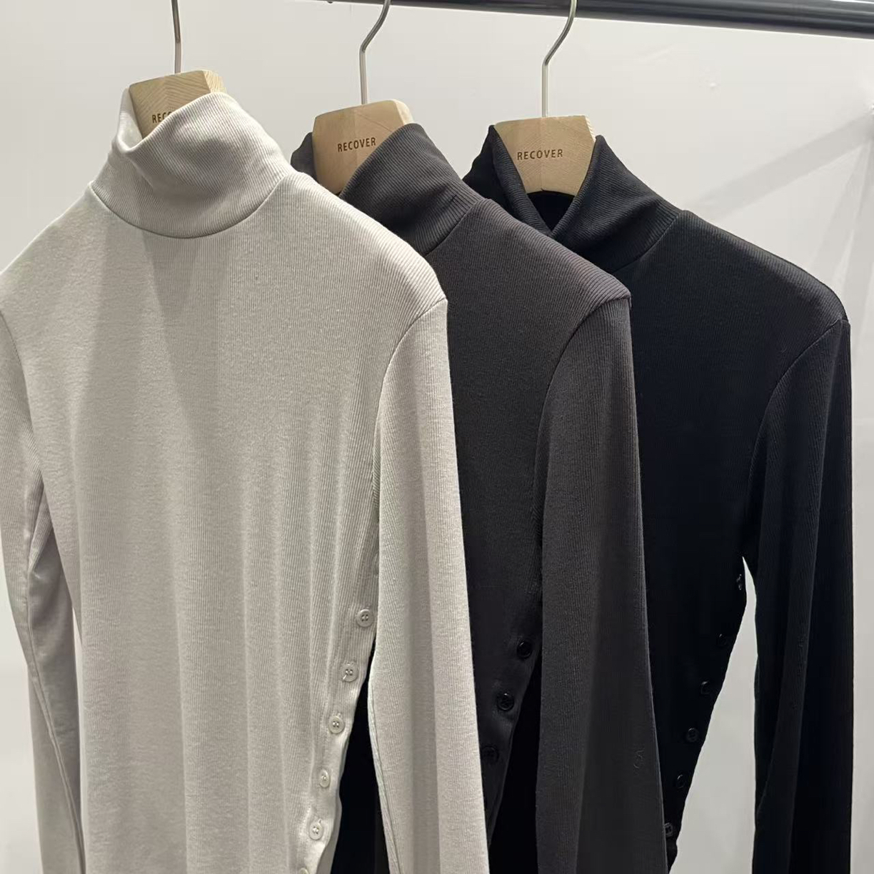 【by兜兜韩国代购】2025121606 recover 高领打底（现货）NO退NO换
