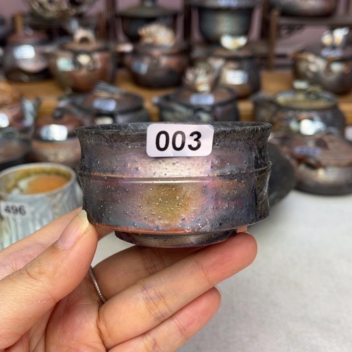 壶裸柴烧陶瓷茶具