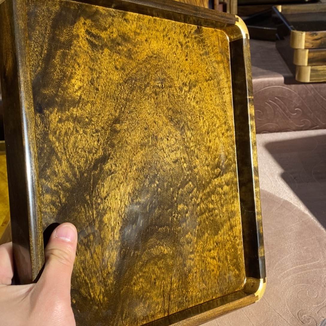 金丝楠金丝楠木文盘