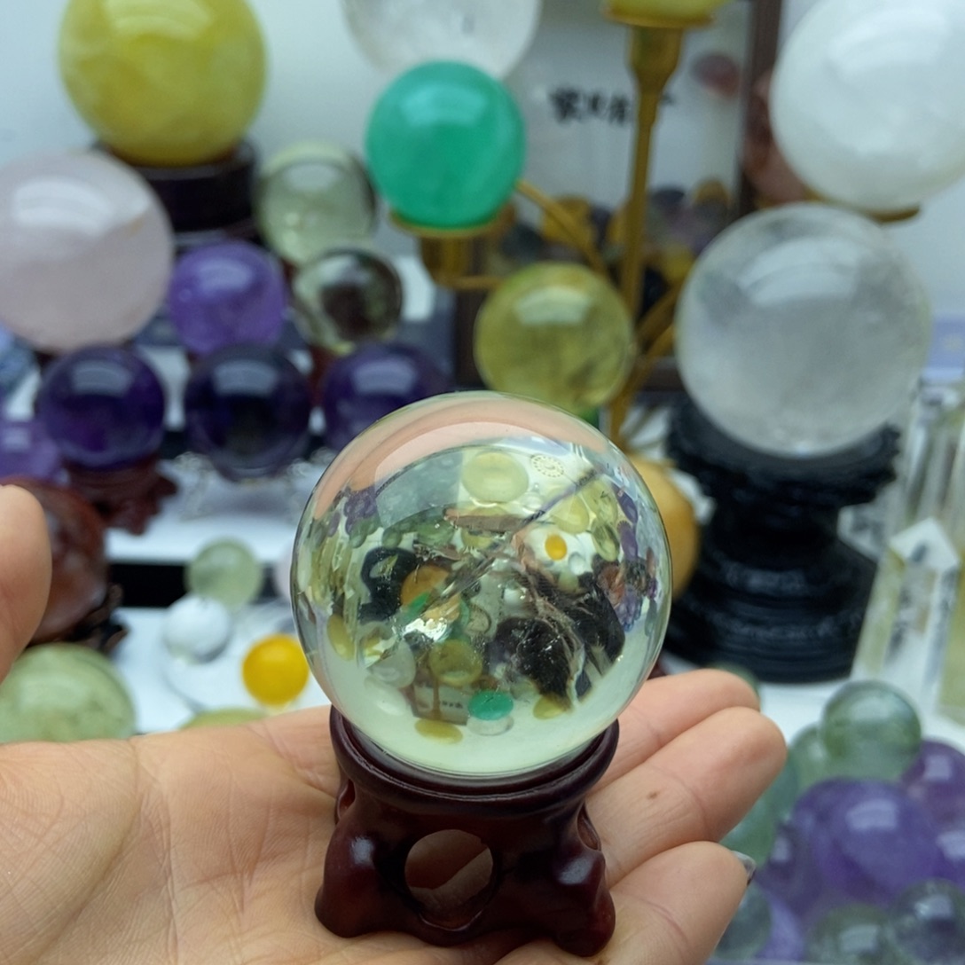 水晶珠宝半成品未镶嵌8