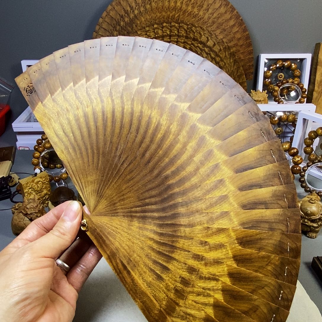 5***0金丝楠小叶桢楠枯木老料21cm苏扇