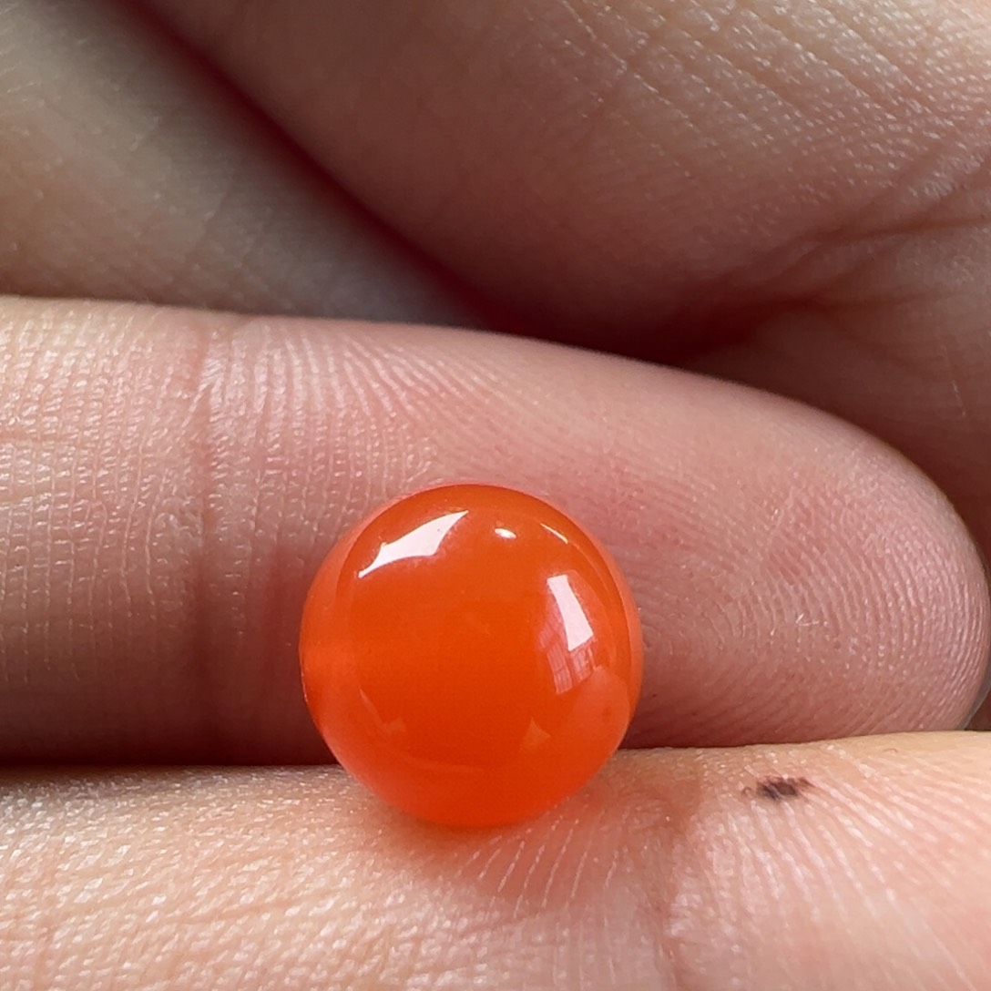 南红玛瑙圆珠8.4未镶嵌