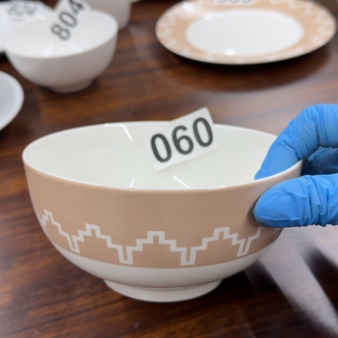 泥塑磁州窑出口大碗口径15