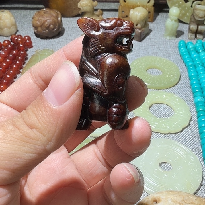 佛***缘和田玉（糖玉）未镶嵌挂件