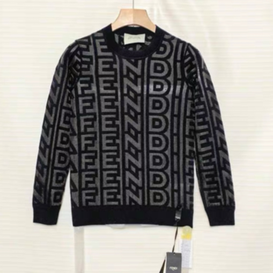 99新 FENDI/芬迪 芬迪字母Logo印花/44码/A02914