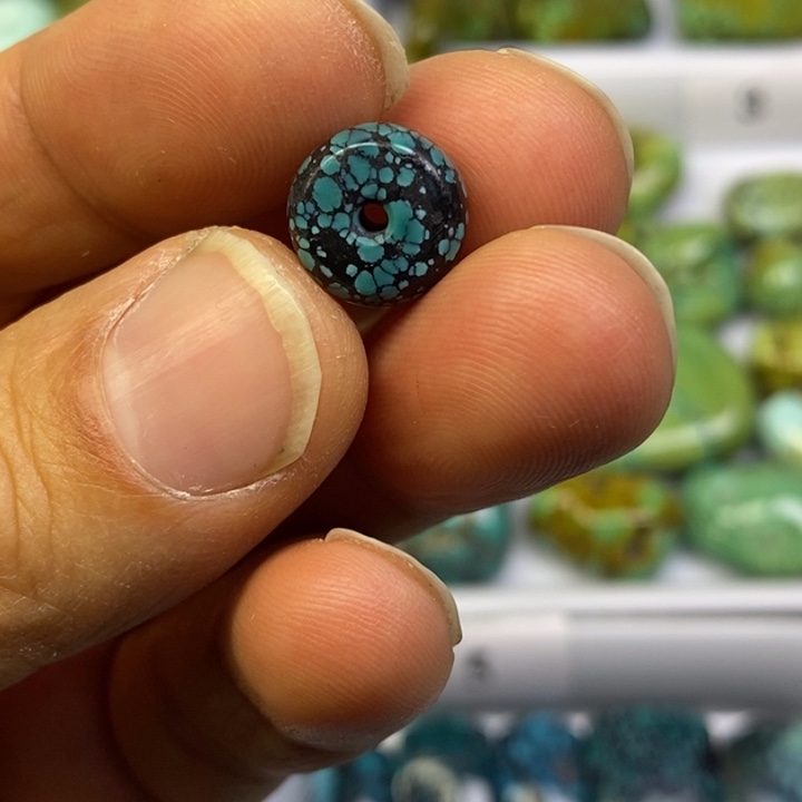 *****高瓷绿网花墩子卡11