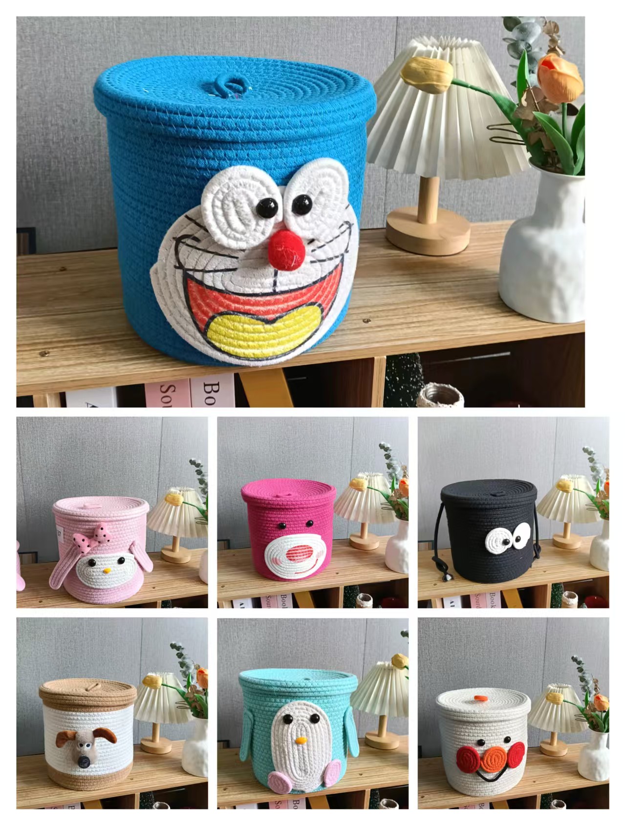 各种中桶收纳可爱收纳桶