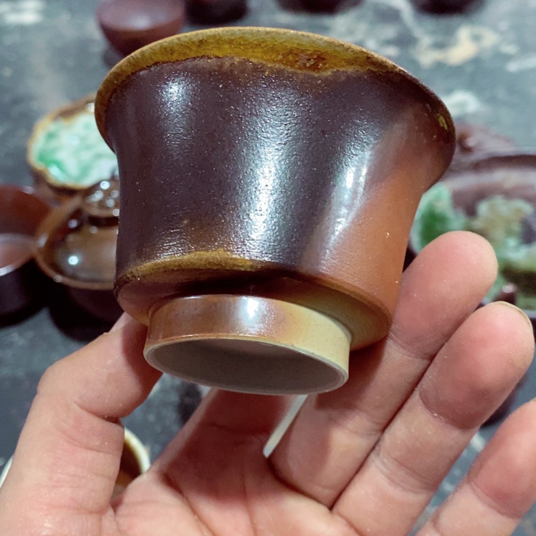 柴烧茶具 陶瓷杯子