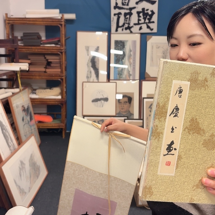 国画乡**落手绘作品欣赏