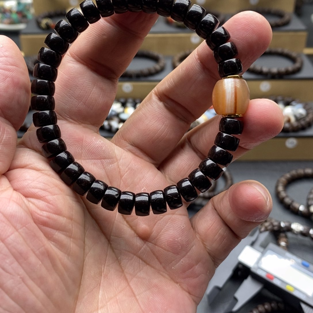 椰蒂手串黑金药片搭配款8❌5