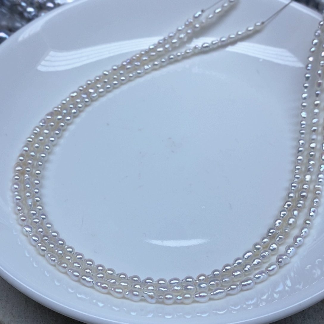 未镶嵌淡水珍珠颈饰多样性发3条