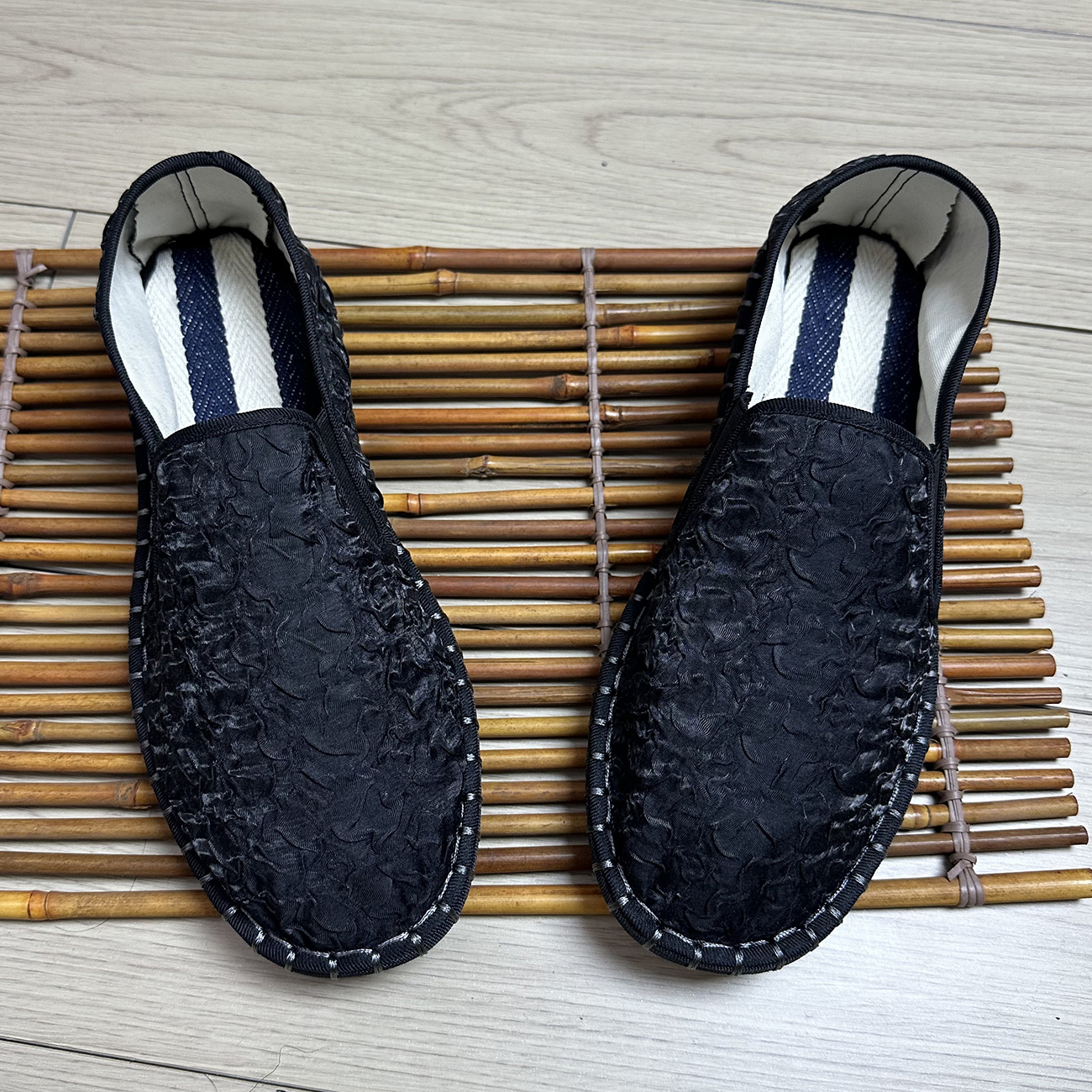 新款老北京布鞋男鞋透气千层布手工耐磨防滑鞋舒适耐穿低帮缝制鞋