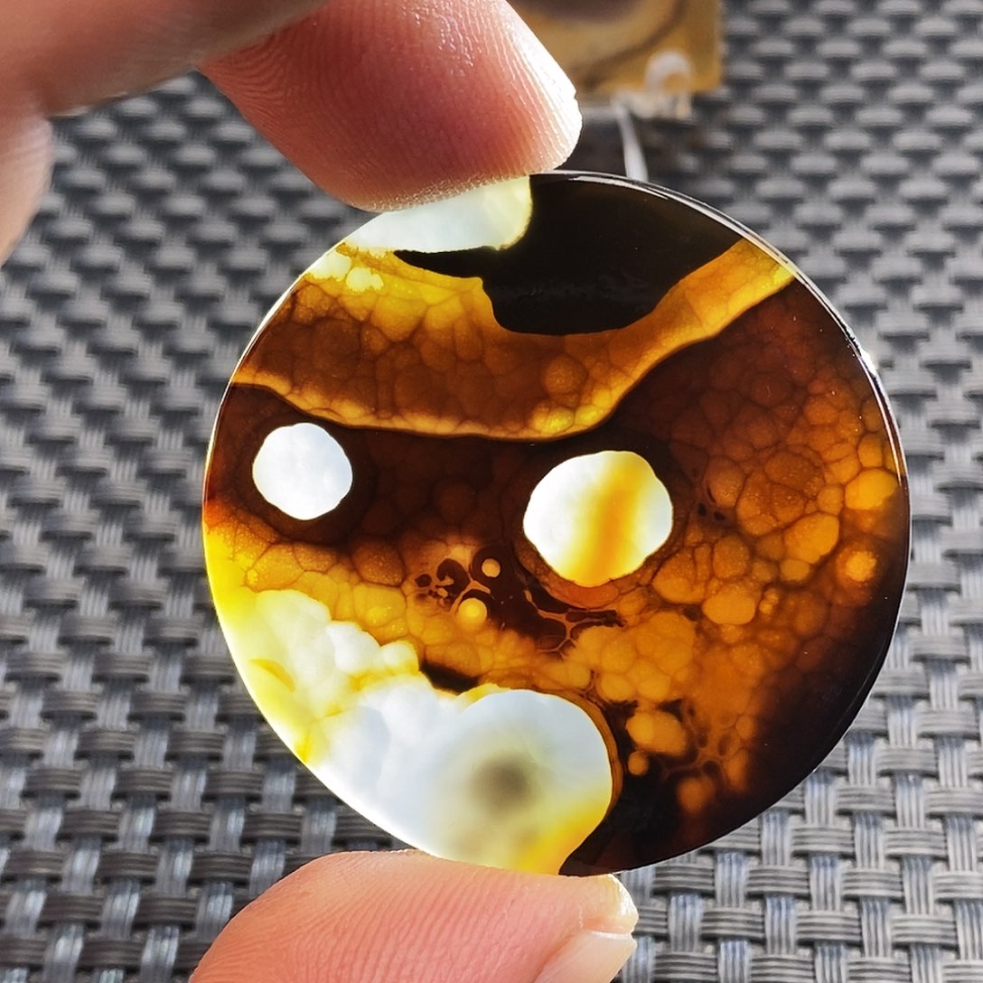 玛瑙/玉髓未镶嵌吊坠(不含链)712