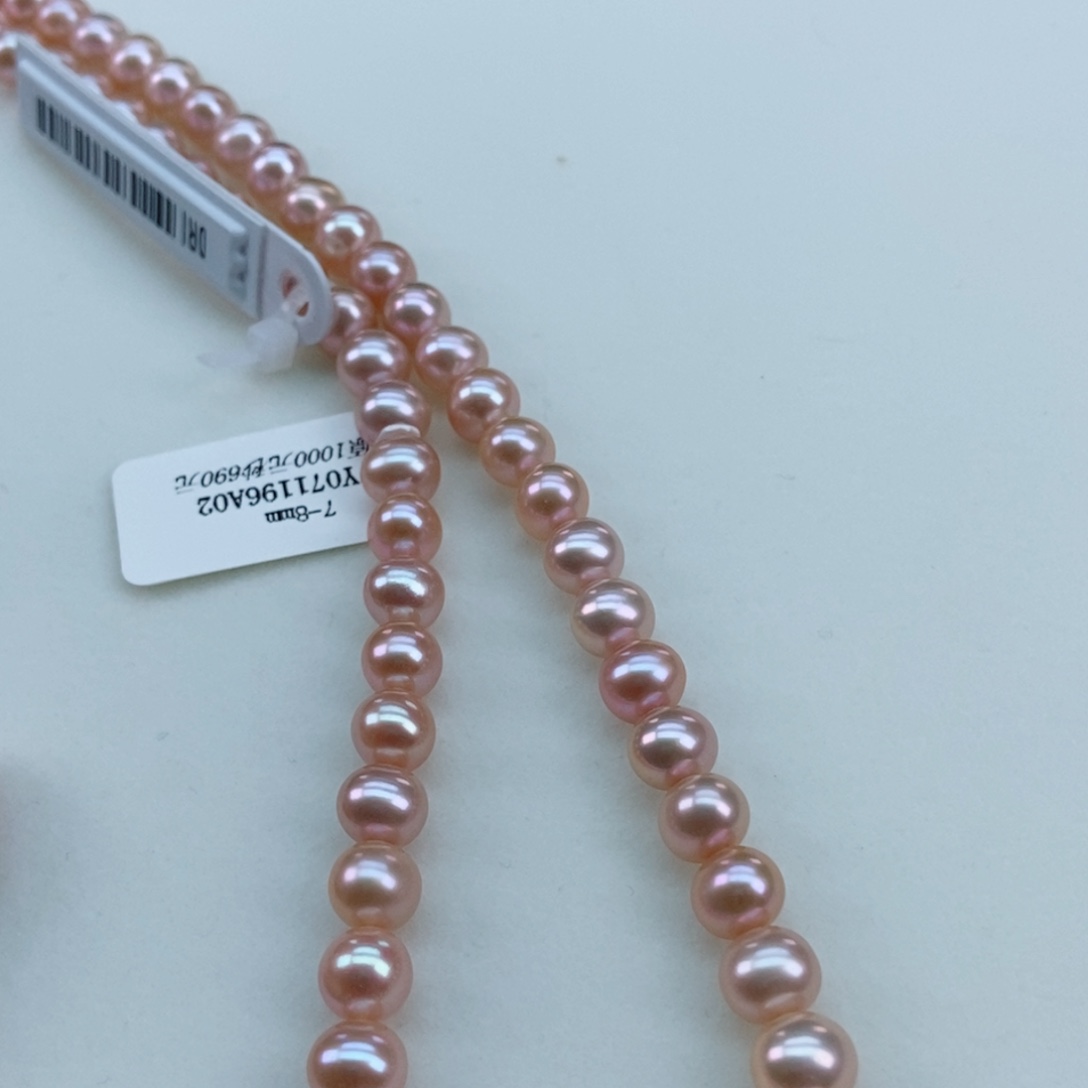 银S925镶嵌淡水珍珠中国红