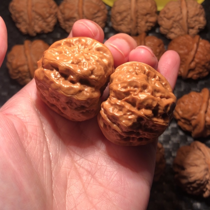 文玩核桃把件开背暴力肌肉39