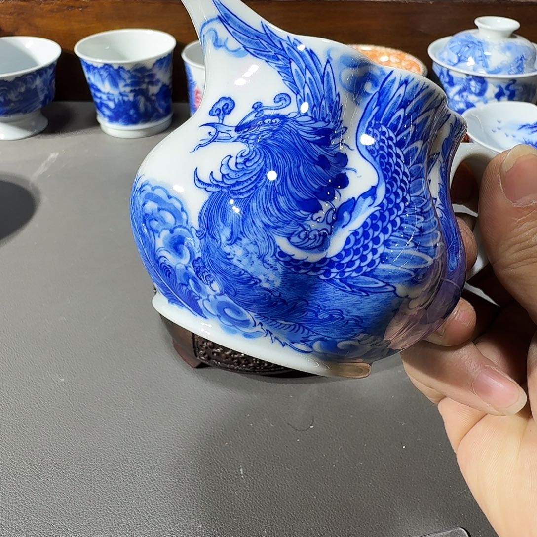 泥塑公道手工手绘微微微微瑕