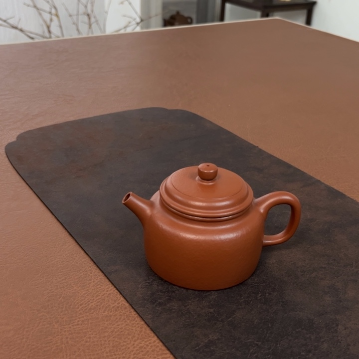 紫砂茶壶德钟精品朱泥全手工