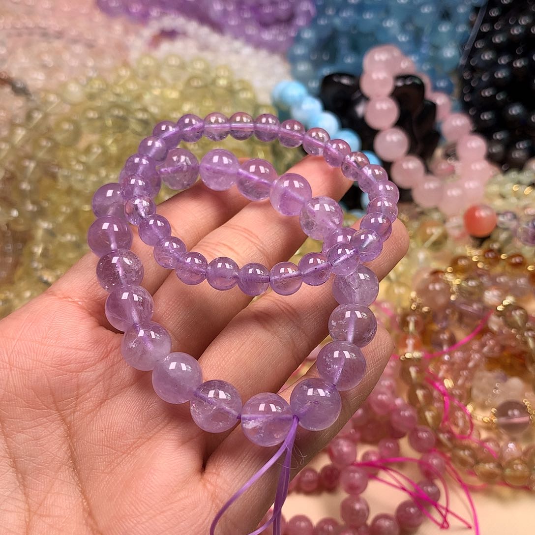 水晶手链未镶嵌天然