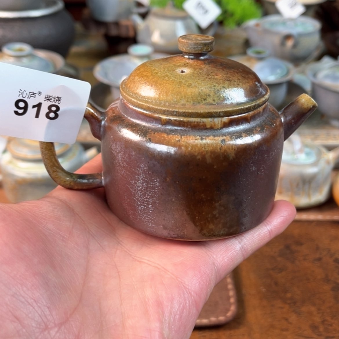 【闪购商品】沁庐柴窑古法柴烧手工茶具