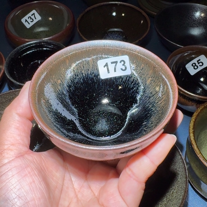 小雨茶盏手工柴烧