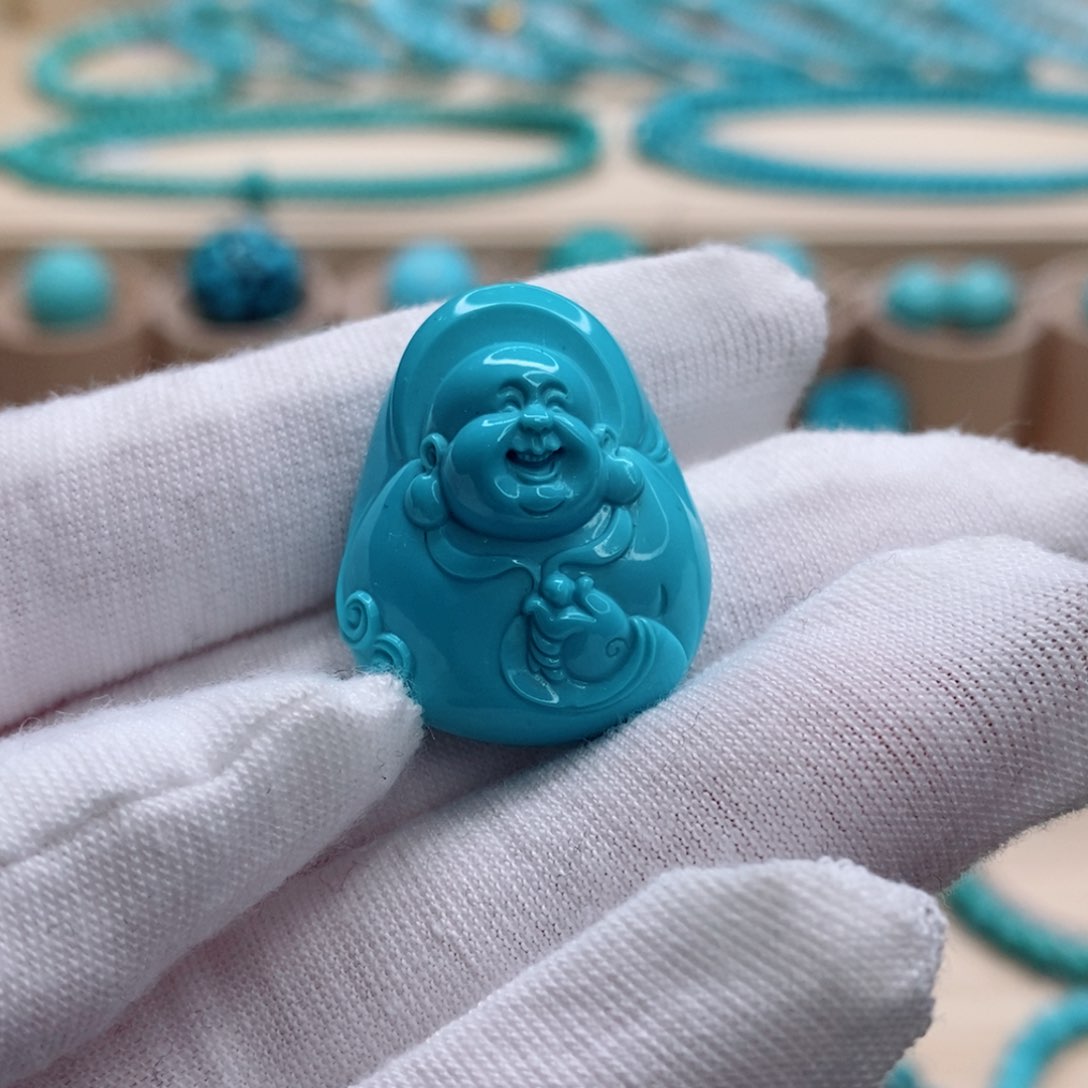 绿松石珠宝奇石未镶嵌