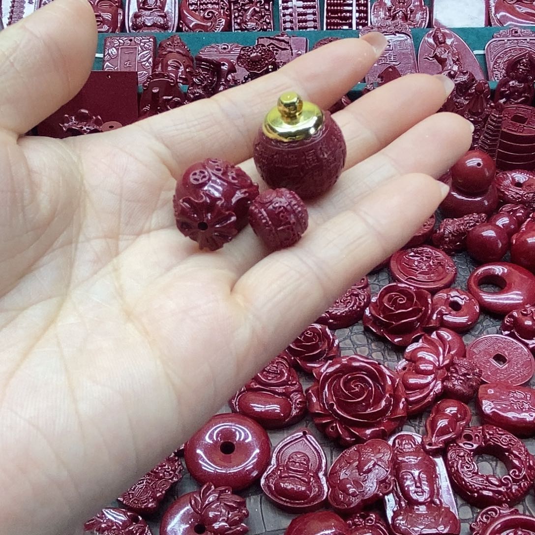 天然辰砂朱砂手机链