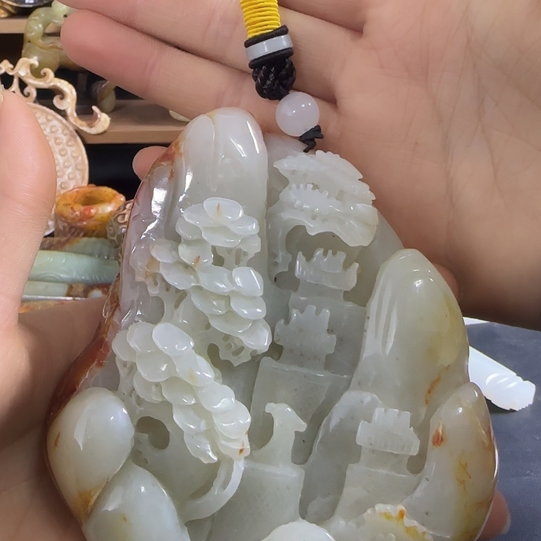 和田玉挂件未镶嵌