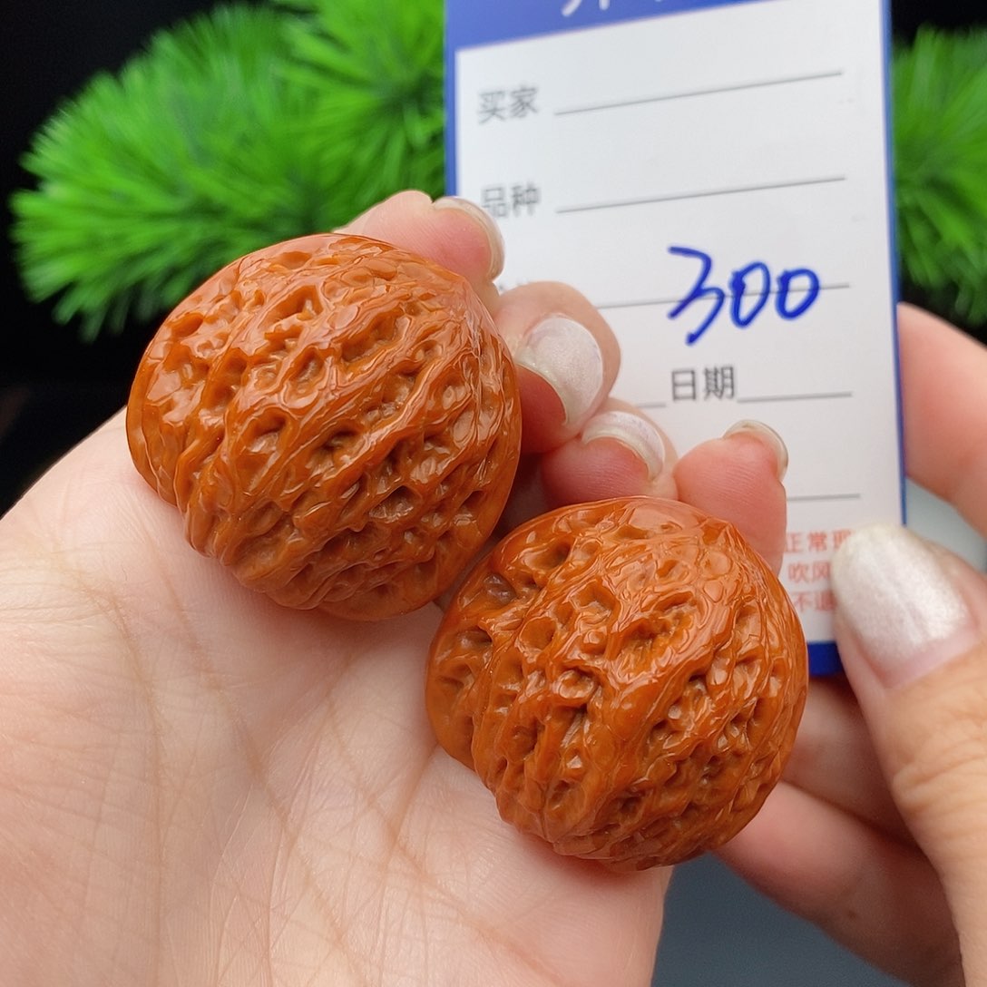 文玩核桃把件35铁锤300