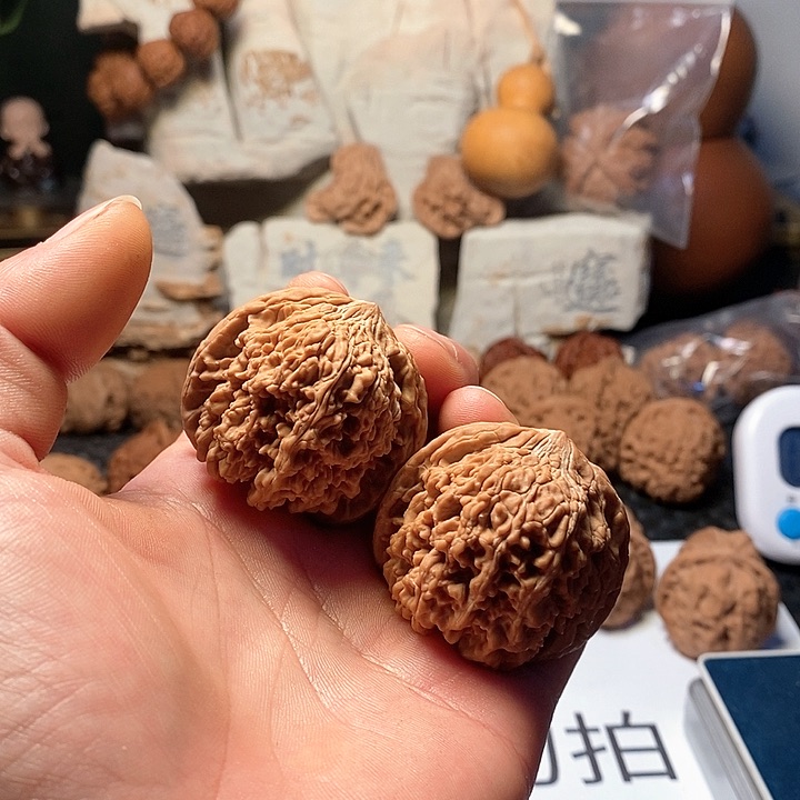 文玩核桃吊坠木*满天星