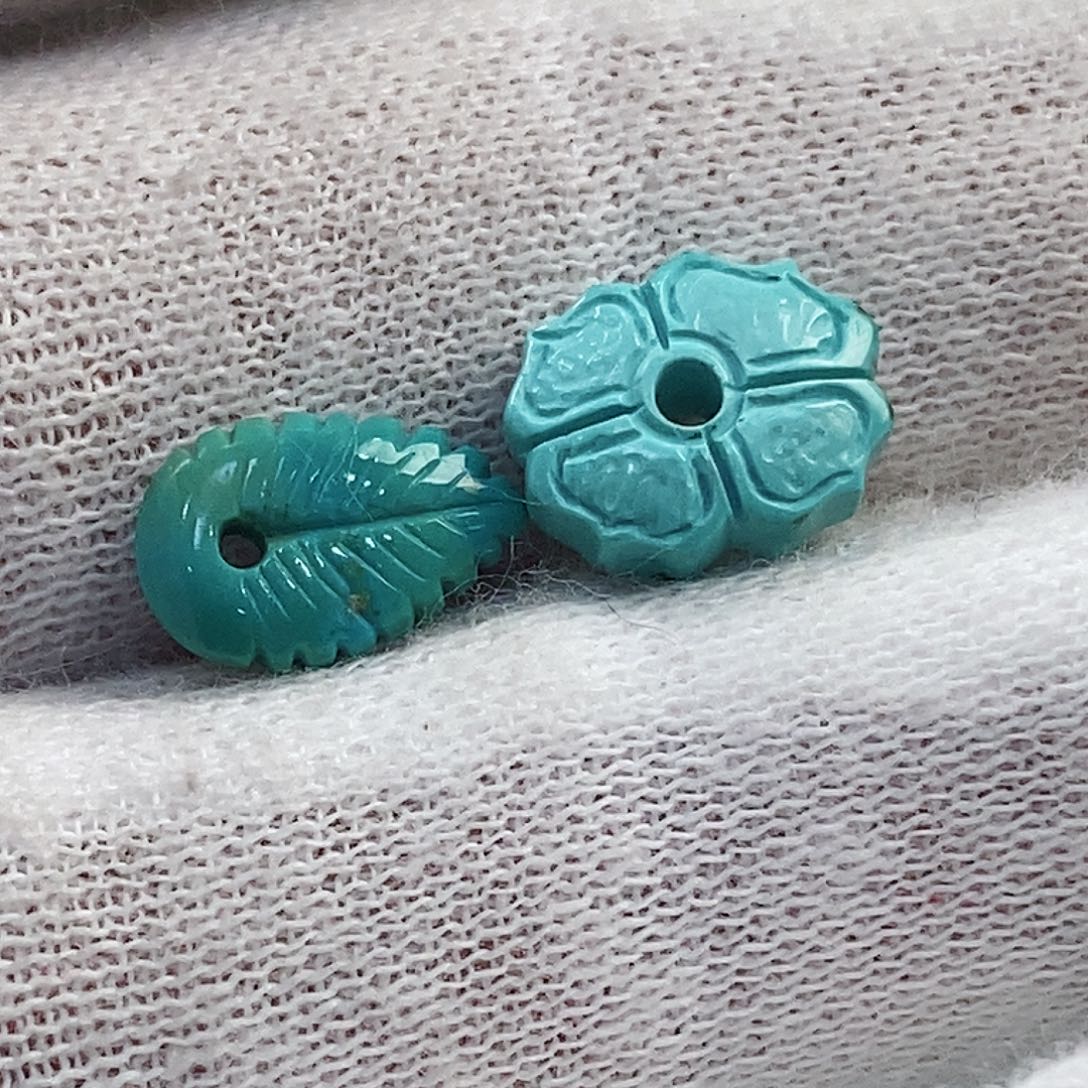 绿松石珠宝奇石未镶嵌