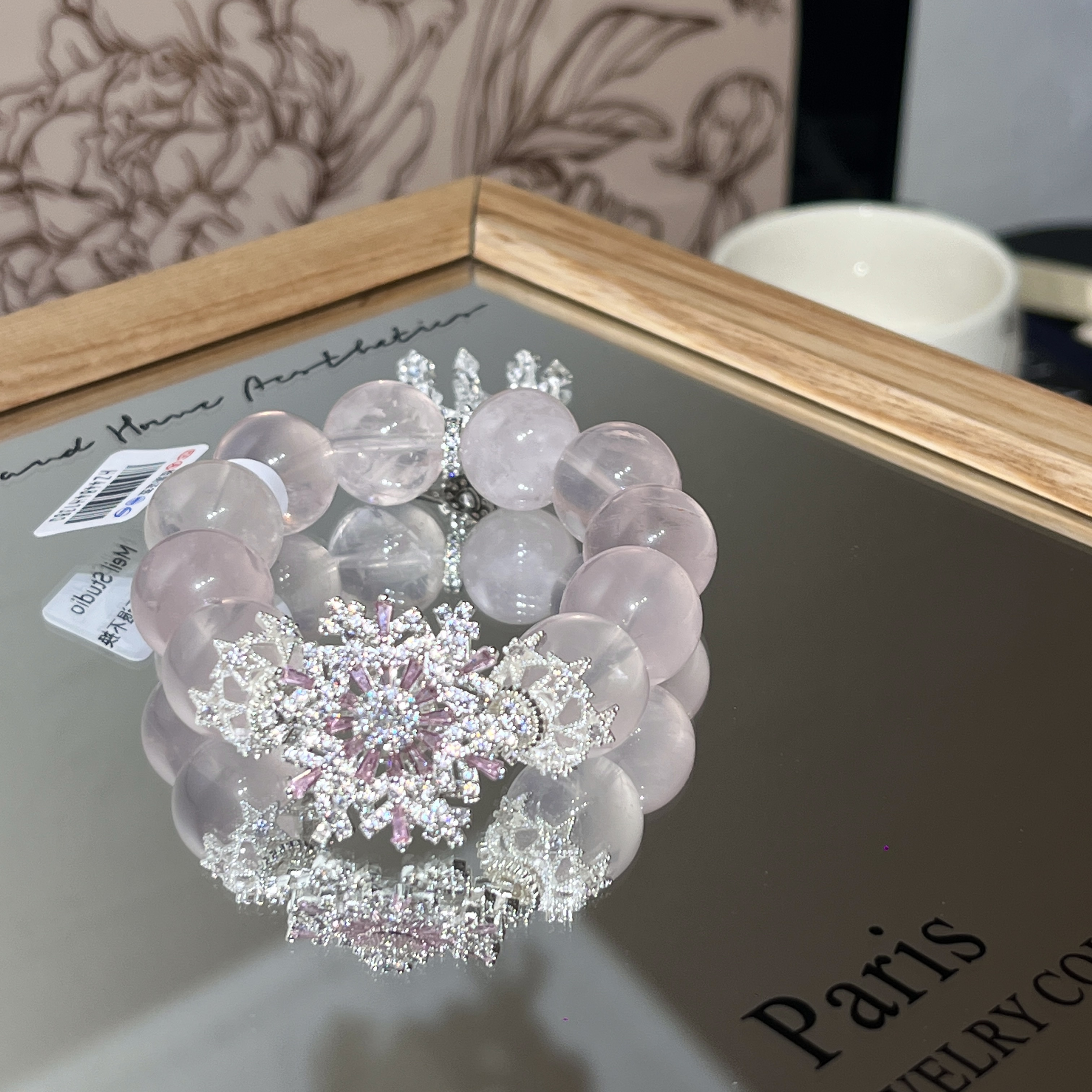 时来运转 4484 莫粉16+雪花大魔盒 水晶手串多样性发其一