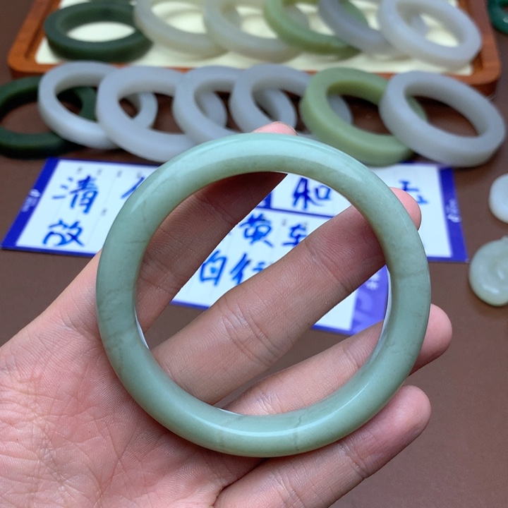 和田玉珠宝半成品未镶嵌59